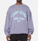 Tommy Jeans Cropped Overdyed Varsity Crewneck Washed Blue