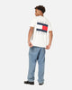 Tommy Jeans Regular Flag Graphic T-Shirt Ecru