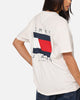 Tommy Jeans Regular Flag Graphic T-Shirt Ecru