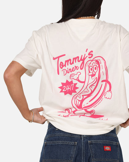 Tommy Jeans Regular Novelty Fair T-Shirt Ecru