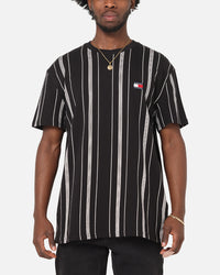 Tommy Jeans Vertical Stripe T-Shirt Black Stripe