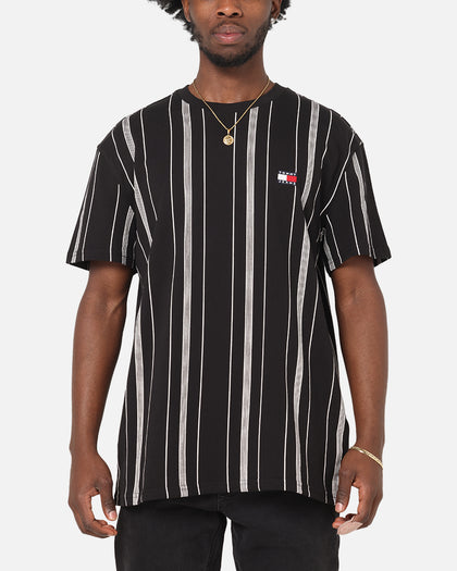 Tommy Jeans Vertical Stripe T-Shirt Black Stripe