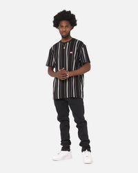 Tommy Jeans Vertical Stripe T-Shirt Black Stripe