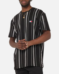 Tommy Jeans Vertical Stripe T-Shirt Black Stripe