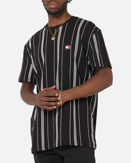 Tommy Jeans Vertical Stripe T-Shirt Black Stripe