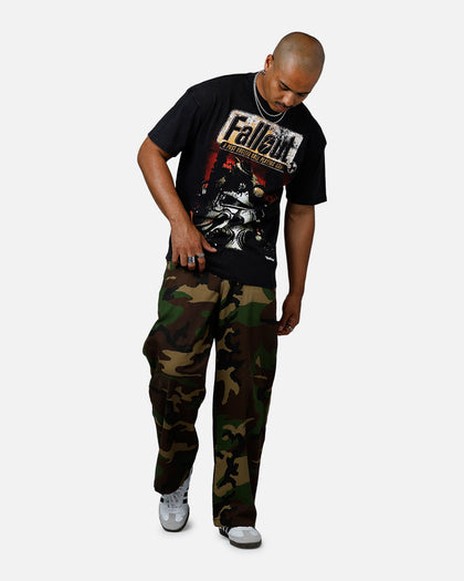 73 Studio X Fallout '97 Fallout Vintage T-Shirt Black Acidwash