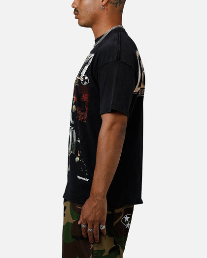 73 Studio X Fallout '97 Fallout Vintage T-Shirt Black Acidwash