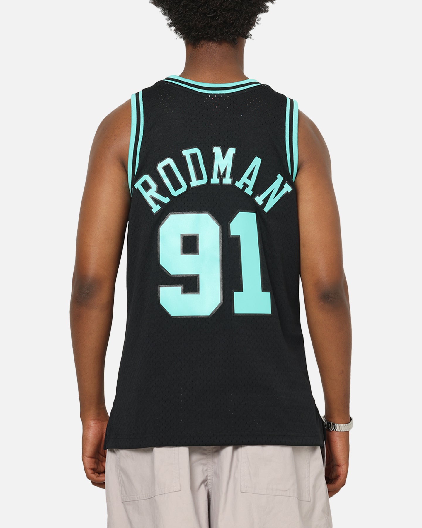 Mitchell & Ness Chicago Bulls Dennis Rodman 'Cool Blue' Swing