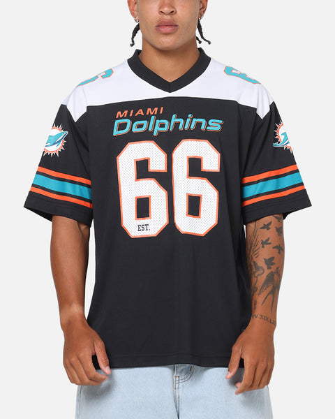 Majestic Athletic Miami Dolphins Glenver Mesh Oversized T-Shirt