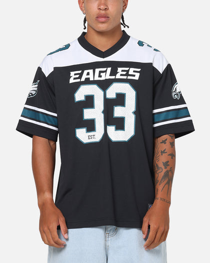 Majestic Athletic Philadelphia Eagles Glenver Mesh Oversized T-Shirt Black
