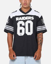 Majestic Athletic Las Vegas Raiders Glenver Mesh Oversized T-Shirt Black