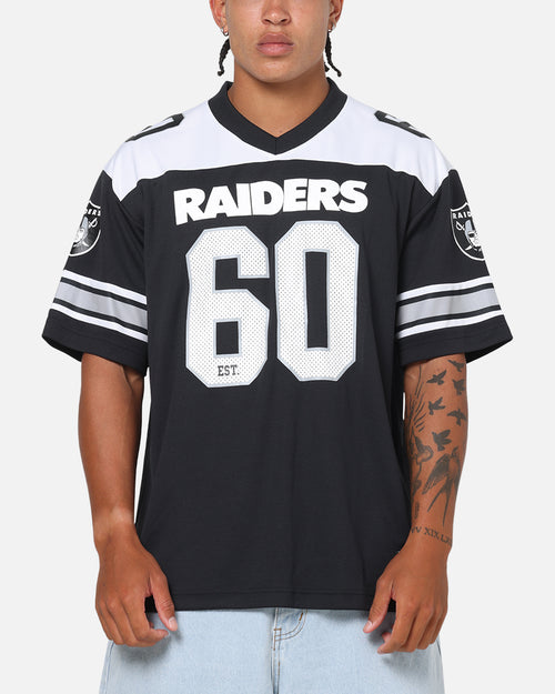 Majestic Athletic Las Vegas Raiders Glenver Mesh Oversized T-Shirt Black