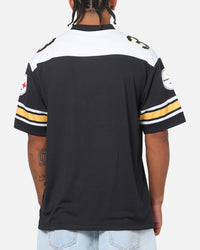 Majestic Athletic Pittsburgh Steelers Glenver Mesh Oversized T-Shirt Black