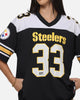 Majestic Athletic Pittsburgh Steelers Glenver Mesh Oversized T-Shirt Black