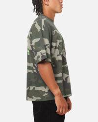 Mitchell & Ness Los Angeles Lakers 48 Camo T-Shirt Green Camo
