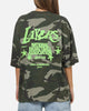 Mitchell & Ness Los Angeles Lakers 48 Camo T-Shirt Green Camo