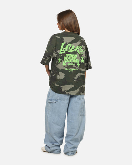 Mitchell & Ness Los Angeles Lakers 48 Camo T-Shirt Green Camo