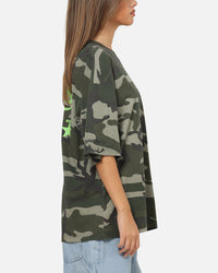 Mitchell & Ness Los Angeles Lakers 48 Camo T-Shirt Green Camo