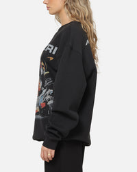 Mitchell & Ness X Mclaren Oscar Piastri Signature Crewneck Washed Black