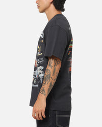 Mitchell & Ness X Mclaren Oscar Piastri Signature T-Shirt Washed Black