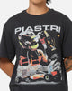 Mitchell & Ness X Mclaren Oscar Piastri Signature T-Shirt Washed Black