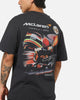 Mitchell & Ness X Mclaren Oscar Piastri Signature T-Shirt Washed Black