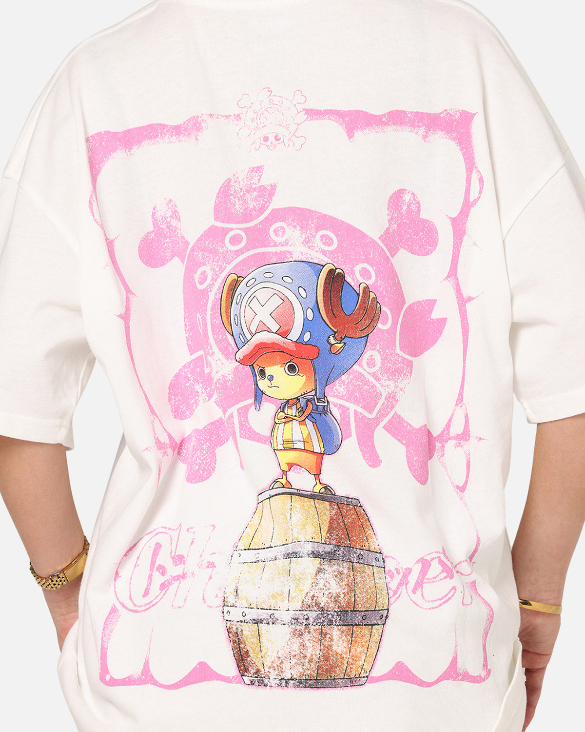 73Studio X One Piece Chopper Vintage T-Shirt Off White | Culture
