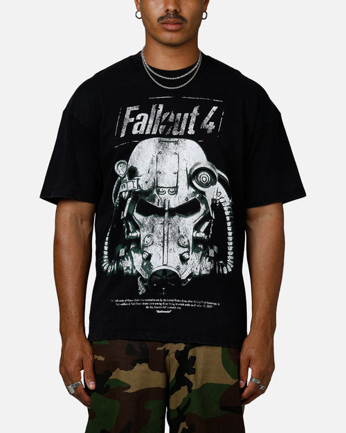 73Studio X Fallout '15 Fallout 4 Vintage T-Shirt Off Black