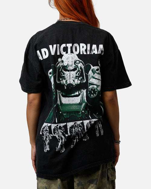 73Studio X Fallout '15 Fallout 4 Vintage T-Shirt Off Black