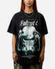 73Studio X Fallout '15 Fallout 4 Vintage T-Shirt Off Black