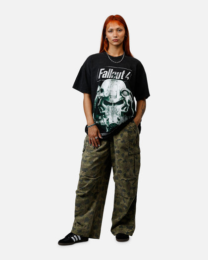 73Studio X Fallout '15 Fallout 4 Vintage T-Shirt Off Black