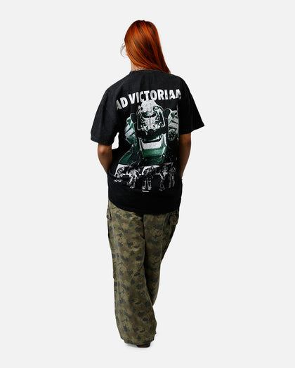 73Studio X Fallout '15 Fallout 4 Vintage T-Shirt Off Black