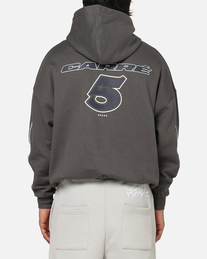 Carre International Star Hoodie Charcoal