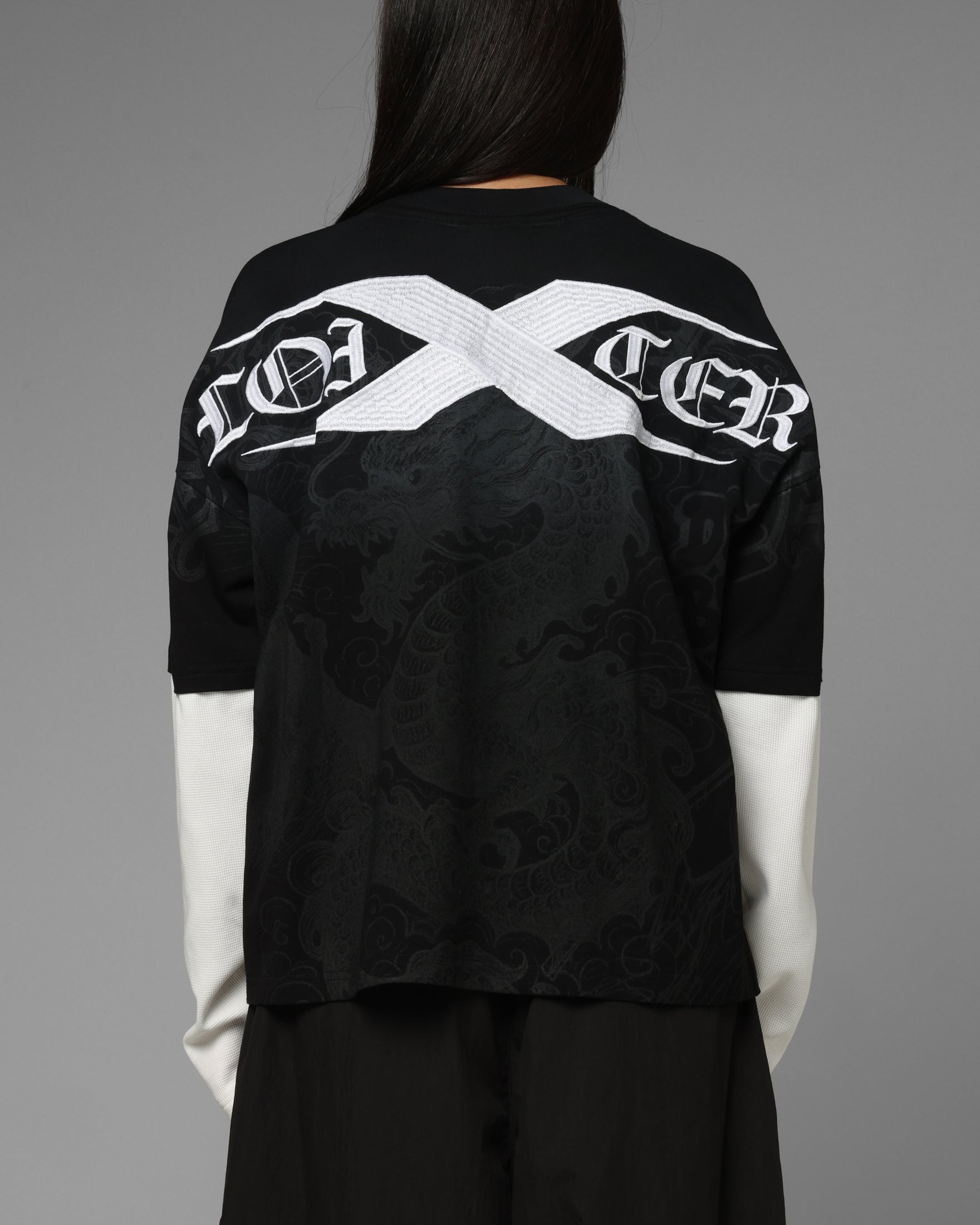 Loiter Xplicit Layered Long Sleeve T-Shirt Black | Culture Kings US