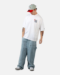 New Era New York Yankees 'All I Want For Christmas' Santa T-Shirt White