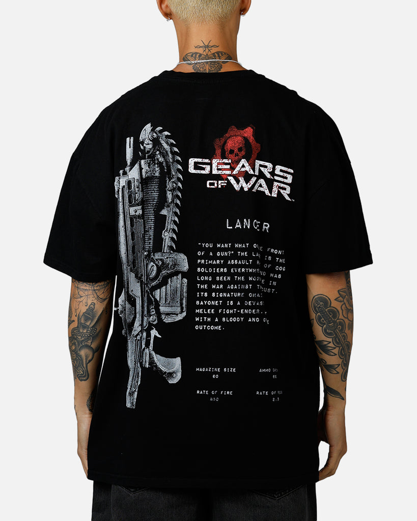 73Studio X Gears Of War Lancer T-Shirt Black | Culture Kings US