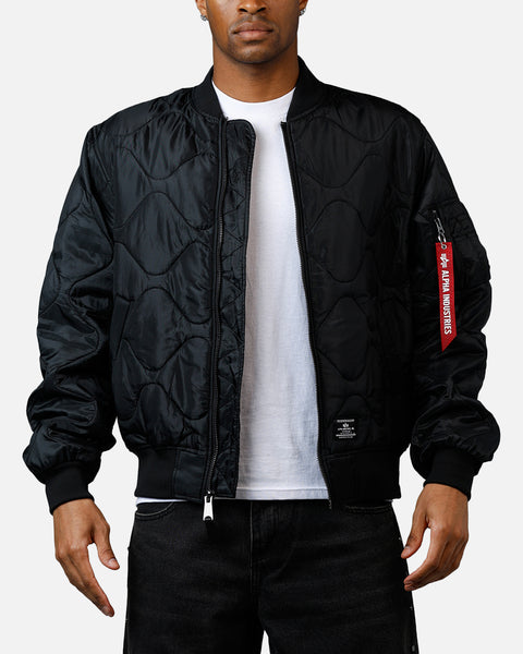 Alpha Industries L-2B Quilted Flight Jacket Black | Culture Kings US Alpha Industries L-2B Quilted Flight Jacket Black | Culture Kings US