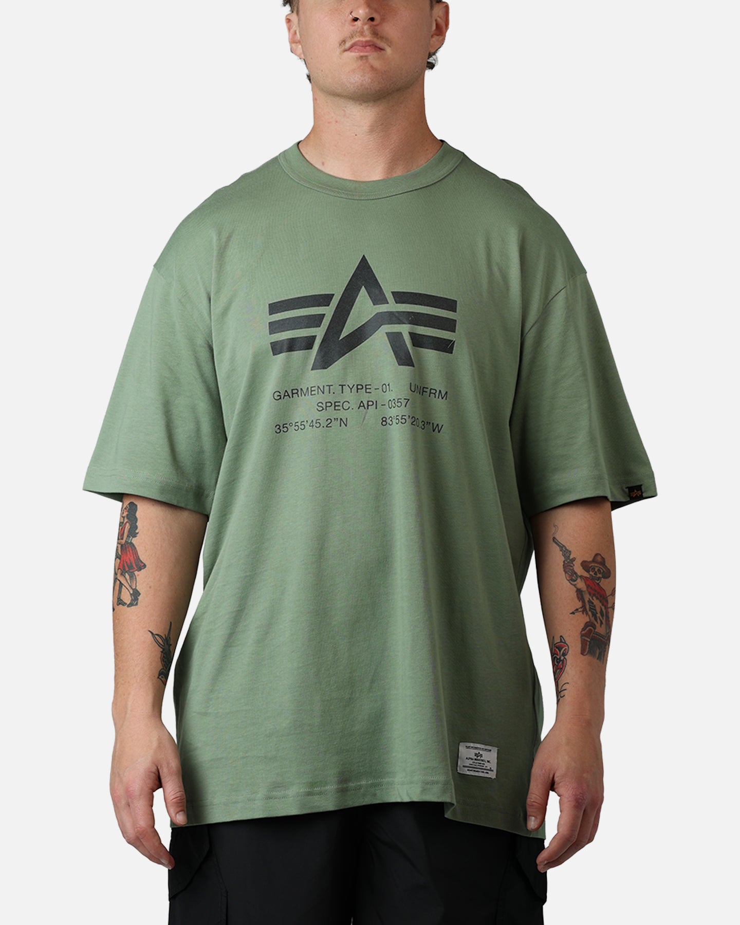 tee Mr. Zog's Sex Wax Mens Greenie Tee - White