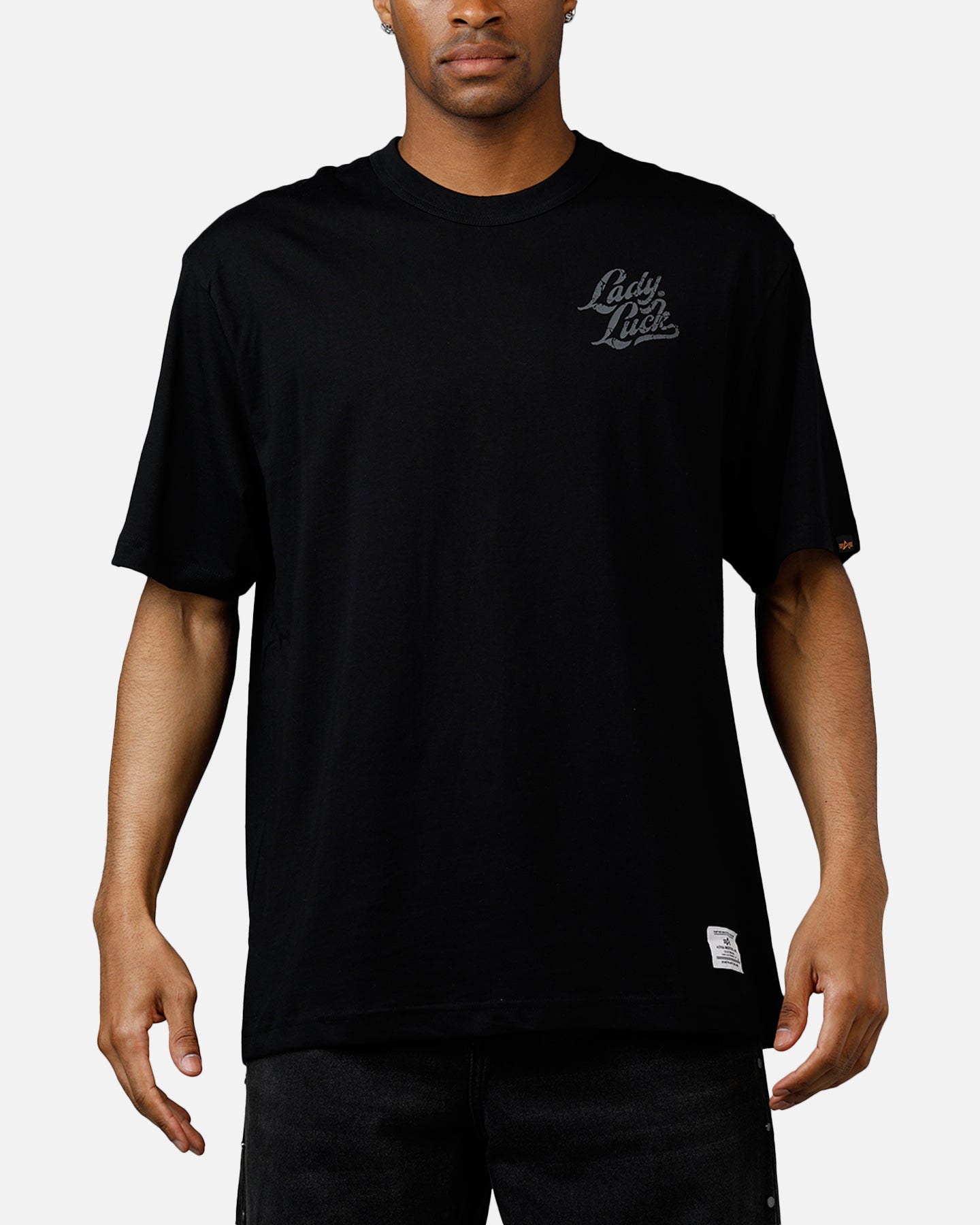 Alpha Industries Lady Luck T-Shirt Black | Culture Kings US