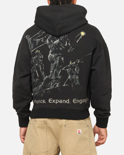 73Studio X Halo 2 Multiplayer Zip Hoodie Vintage Black