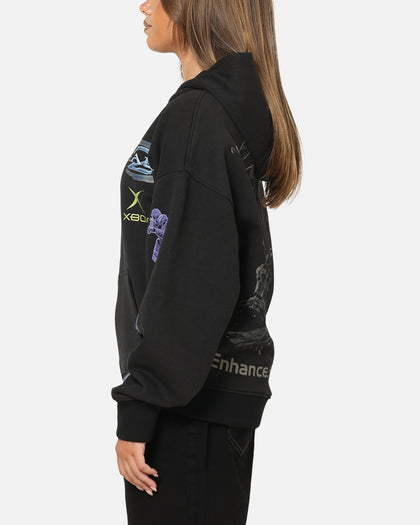 73Studio X Halo 2 Multiplayer Zip Hoodie Vintage Black