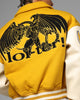 Loiter X Yu-Gi-Oh! Dragon Of Ra Varsity Jacket Off White/Yellow
