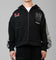 Loiter Imperial Zip Hoodie Black