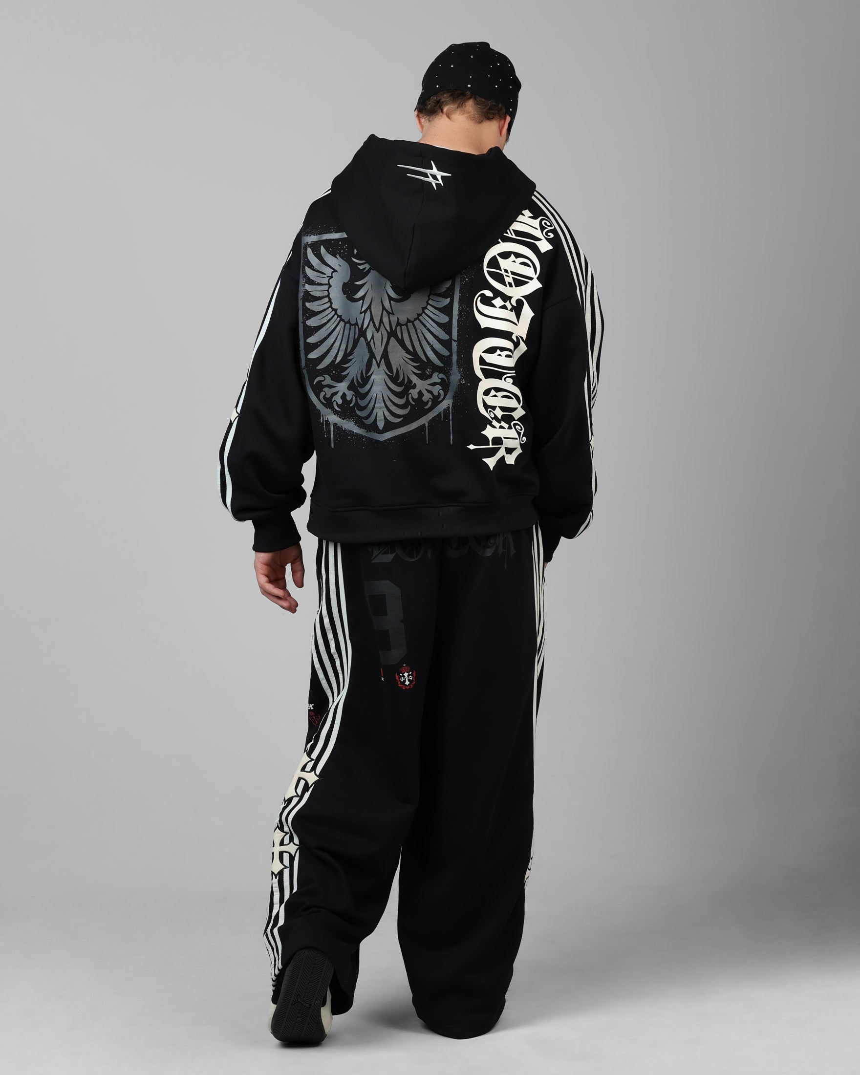 Loiter Imperial Zip Hoodie Black | Culture Kings US