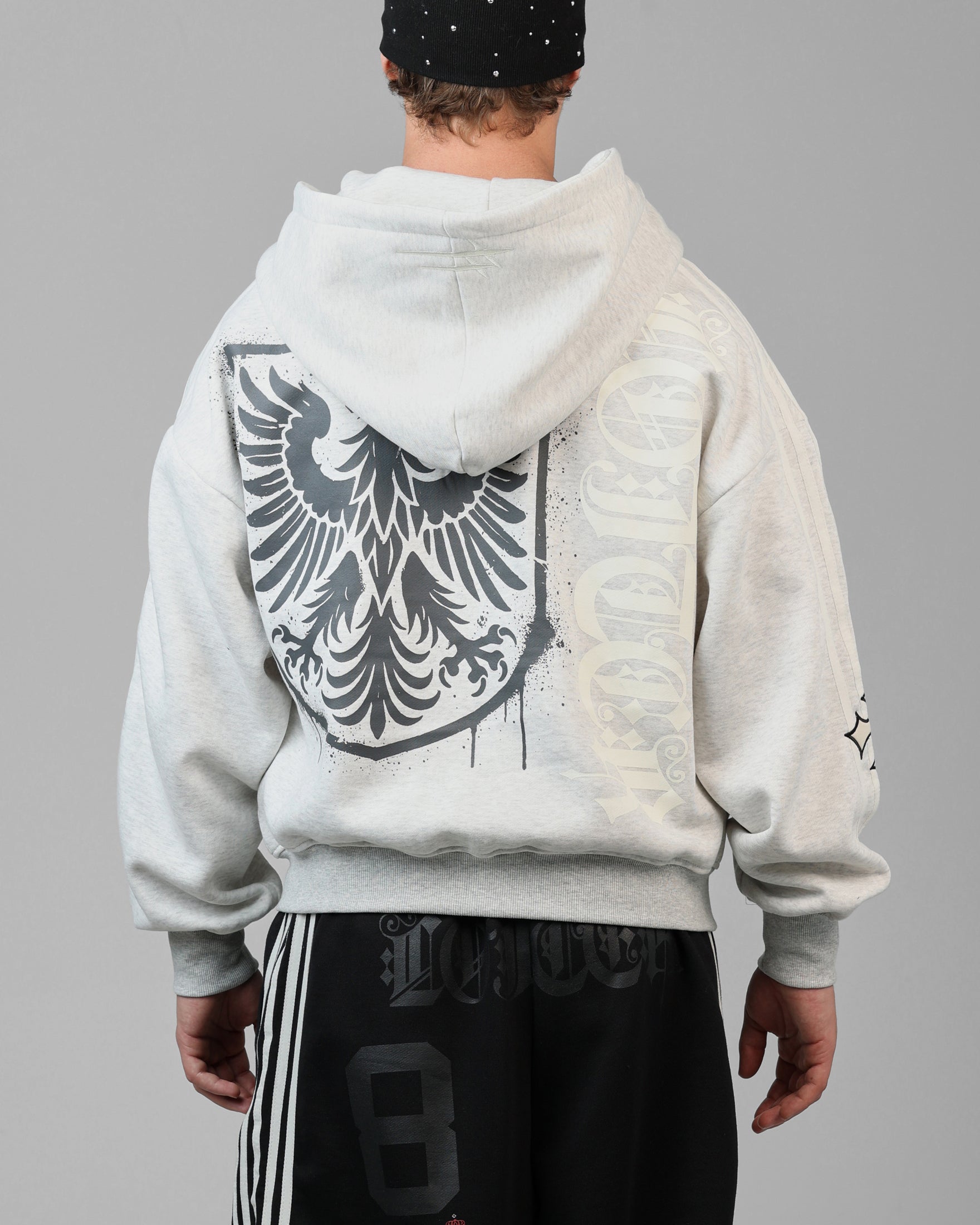 Loiter Imperial Zip Hoodie Grey | Culture Kings US