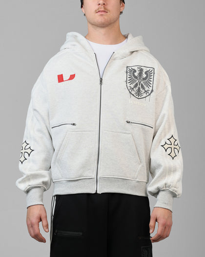 Loiter Imperial Zip Hoodie Grey