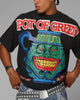Loiter X Yu-Gi-Oh! Pot Of Greed T-Shirt Vintage Black