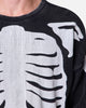 MNML Skeleton Thermal Long Sleeve Shirt Washed Black