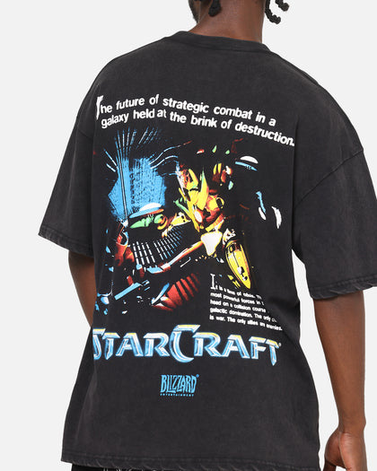 73Studio X Starcraft '98 Factions Heavy T-Shirt Black Wash
