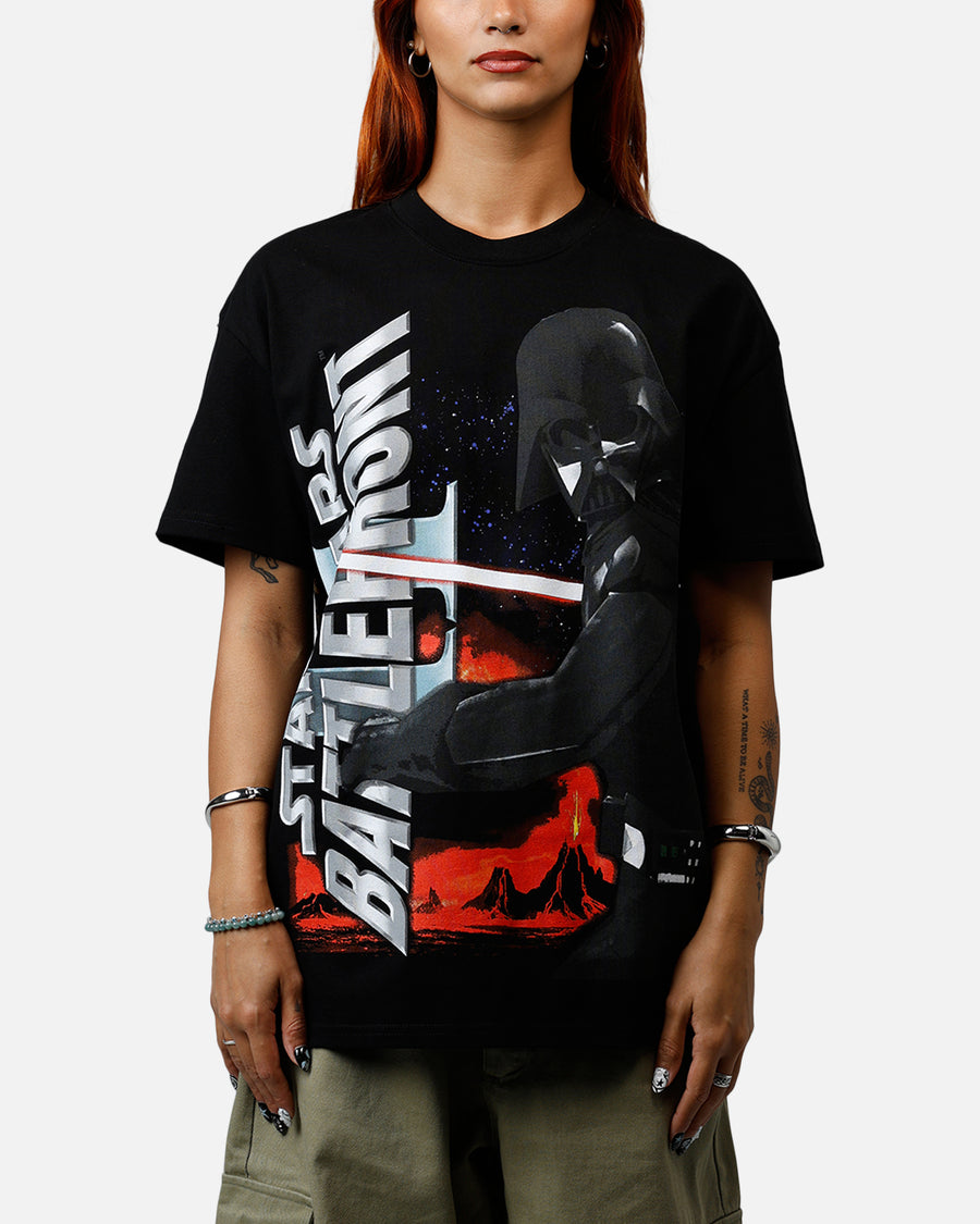 T-shirt Star Wars Occasion - Graphique Noir - Taille 3X - Bon état, Coton 100%